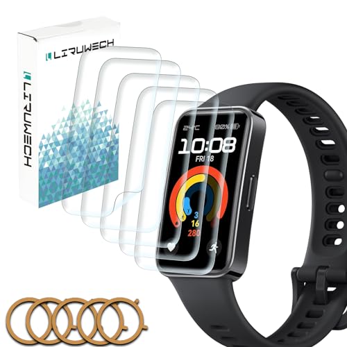 LIRUWECH for Huawei Band 10/9/8 tB HUAWEI X}[gEHb` Band 10/9/8 HUAWEI X}[gEHb` Band 10/9/8p یtB TPUtB \tg 24ԎCZp ߗ