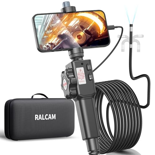 Amazon.co.jp: Ralcam先端可動式ファイバースコープ 工業内視鏡