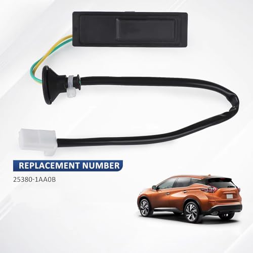 Bouton de commande d'ouverture de hayon 253801AA0B, ajustement parfait