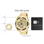 Invicta-Stainless-Steel-Bolt-Chronograph-Gold-Dial-Analog-Watch-for-Men-25515-Gold-Band