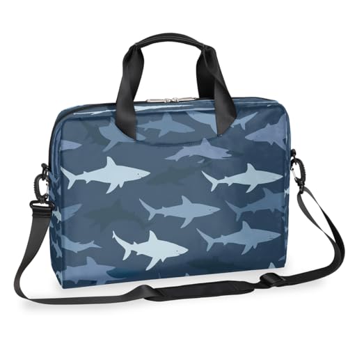 Maletín para portátil diseño tiburones 15.6 pulgadas miniatura 1