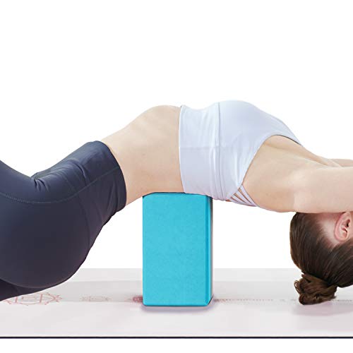 image for Haining Non-Slip Yoga Block (2 Pack) High Density EVA Foam Block for Y