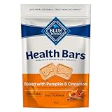 Blue Buffalo Health Bars Crunchy Dog Biscuits, Oven-Baked with Natural Ingredients, Pumpkin & Cinnamon, 16-oz Bag