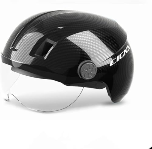 Tonain自転車ヘルメット 半帽 軽量 サイズ調整可能 穴なし版/雨 け スポーツ おしゃれ フリーサイズ 防風雨 通気吸汗 通勤通学ヘルメット 大人 高剛性 通気 超軽量 高剛性 (54-62cm)