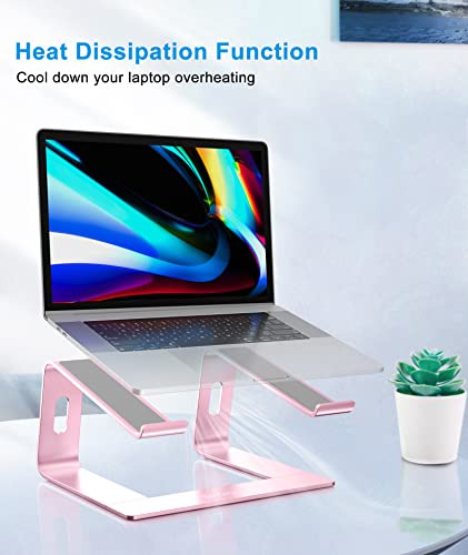 Boyata-M5-Laptop-Stand-Aluminum-Ergonomic-Laptop-Riser-Computer-Stand-for-Desk-Detachable-Laptop-Holder-Compatible-for-All-10-159-MacBook-Air-Pro-Samsung-Acer-HP-Dell-Laptops-Pink