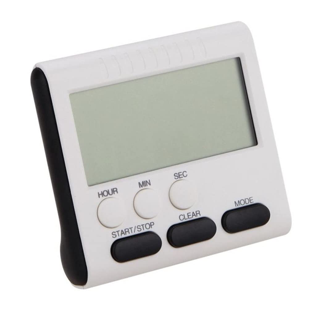 minutnik, Large Digital Screen Kitchen Timer Display Square Sleep Stopwatch Clock Cooking Count Up Countdown Alarm