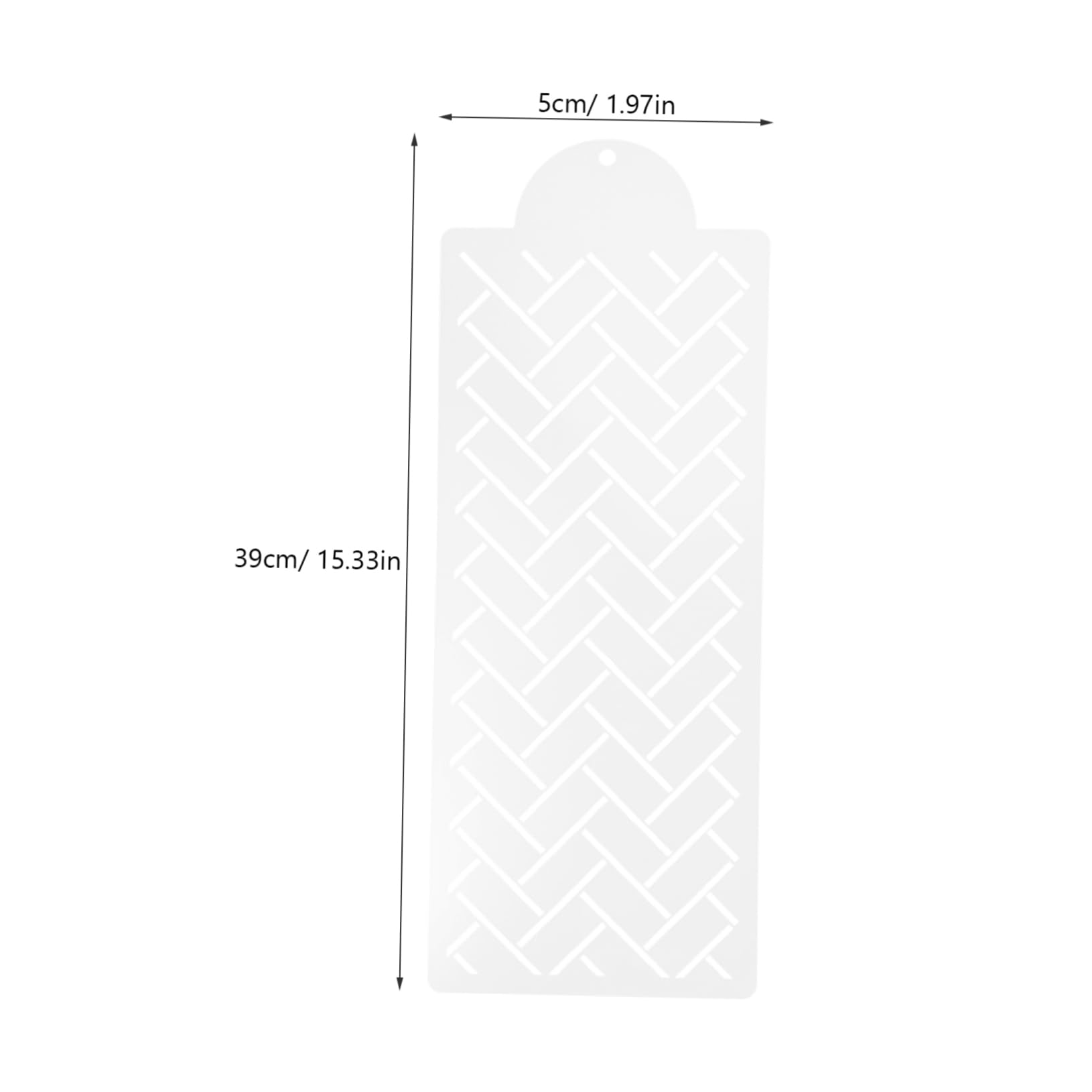 ABOOFAN Flexible Cake Stencils 12pcs Geometric Cake Templates Reusable Baking Decorations for Wedding Birthday Anniversary