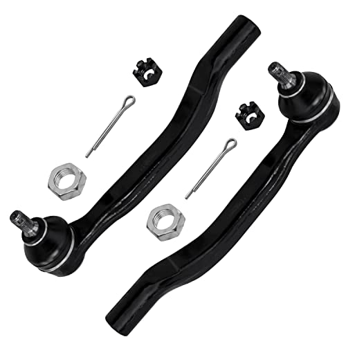Image of Detroit Axle - 12pc Front End Kit for 1994-1997 Honda Accord Odyssey 1996-1999 Acura CL Isuzu Oasis, 2 Upper Control Arms w /Ball Joints 4 Tie Rods 2 Sway Bars 2 Lower Ball Joints 2 Boots Replacement