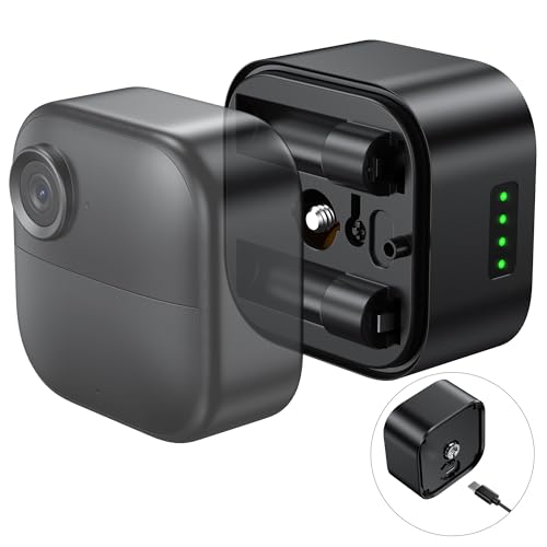 Battery for Blink Outdoor 4 Bullet Camera 6800mAh Rechargeable Lithium Battery Extension Pack Waterproof Long Lasting