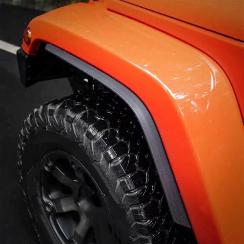 Guardabarros para Jeep Wrangler JK con extensiones completas para los años 2007-2017 5