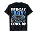Jeu vidéo d'anniversaire pour garçon avec inscription « Time to Level Up » T-Shirt
