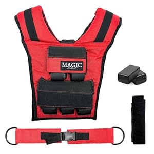 Gewicht Vest Training. Verstelbaar Gewichtsvest 20kg. Gewogen vest met Gewichten Inbegrepen, Compact voor Mannen of Vrouwen. Krachttraining, Homegym, Crossfit, Calisthenics, Cardio, Fitness.