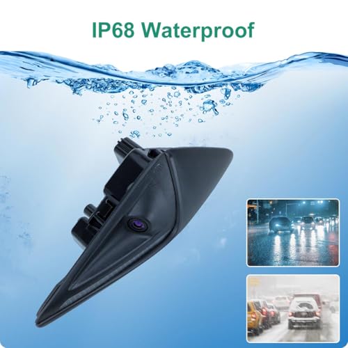 Image of 1125106-50-J Front Left Side Fender Camera Replacement for Tesla Model 3 2017-2022 & Tesla Model Y 2017-2022, OE Trun Signal Repeater Wing Cam Replaces 1125106-50-H, 1495864-20-E by GreenYi