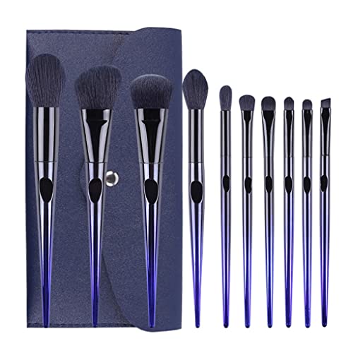 Ensemble pinceaux anti-cernes empreintes digitales kit maquillage complet visage et yeux