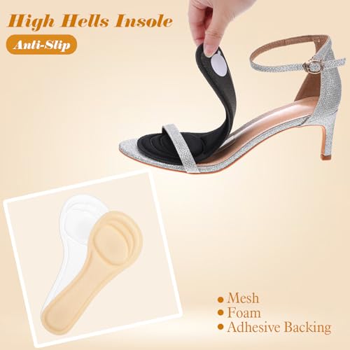4 Pares de Plantillas para Tacones Altos para Mujer miniatura 7