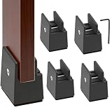 lot de 4 chaises pas cher amazon Créez de l'espace : les extensions de pieds de chaise créent non seulement un espace de rangement sous le lit, mais augmentent également la hauteur. La bonne hauteur rend les meubles plus confortables et plus faciles à nettoyer en dessous, en particulier avec les aspirateurs robots.