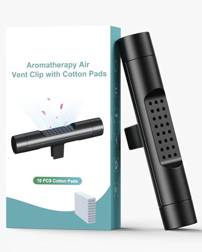WESTHEY Air Purifier Mini Diffuser Vent Clip Design for HY4866, Includes Essential Oil Diffuser and 10 PCS Cotton Pads -  Aro-001