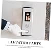 36mm Diameter Elevator Door Open/Close Buttons Replacement Parts for Apartment/Office Sturdy Modern Design
