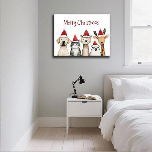 Impression sur toile Noël pour décorer la chambre d'enfant - 4