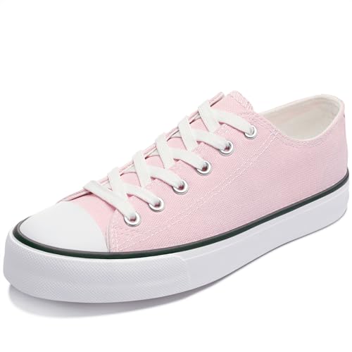Obtaom Unisex Canvas Shoes Low Top Fashion Sneakers Slip on Walking Shoe