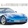 Front Grille Inserts for 2006-2010 Chevy Corvette C6 Chrome Billet Grill Insert Replacement Cover 07 08 09