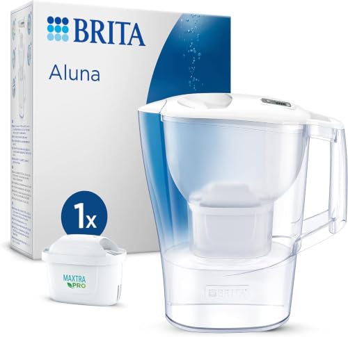 BRITA Jarra filtradora de agua MAXTRA Aluna, 1x filtro Pure Perfo...