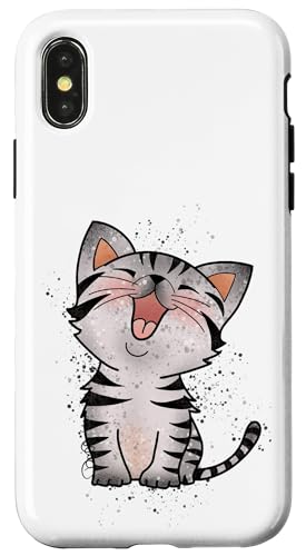 Coque pour iPhone X/XS Süßes Kätzchen - Katzen Katzenliebhaber