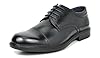 Bruno Marc Men's Formal Dress Shoes Brogues Derbys,DOWNINGWIDE-01,Black,9 Wide UK /10W US #3