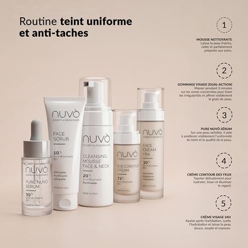 Scrub visage bave d'escargot Nuvò 75ml pour peau mixte - 4