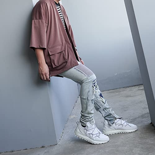 Men's Long Oversized Kimono Cardigan Noragi Cargo Jacket Haori Man Yukata Coat3