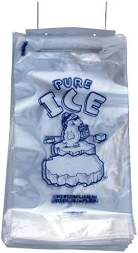 PB-ICE-10M 10 lbs Polar Bear Wicketed Icebags - Case of 1000, Large