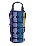 BUILT NY IceTec Freezable Wine And Champagne Chiller Bag, Plum Dot