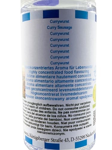 Currywurst arôme concentré Sasami 100 ml pour e-liquide diy vegan - 6