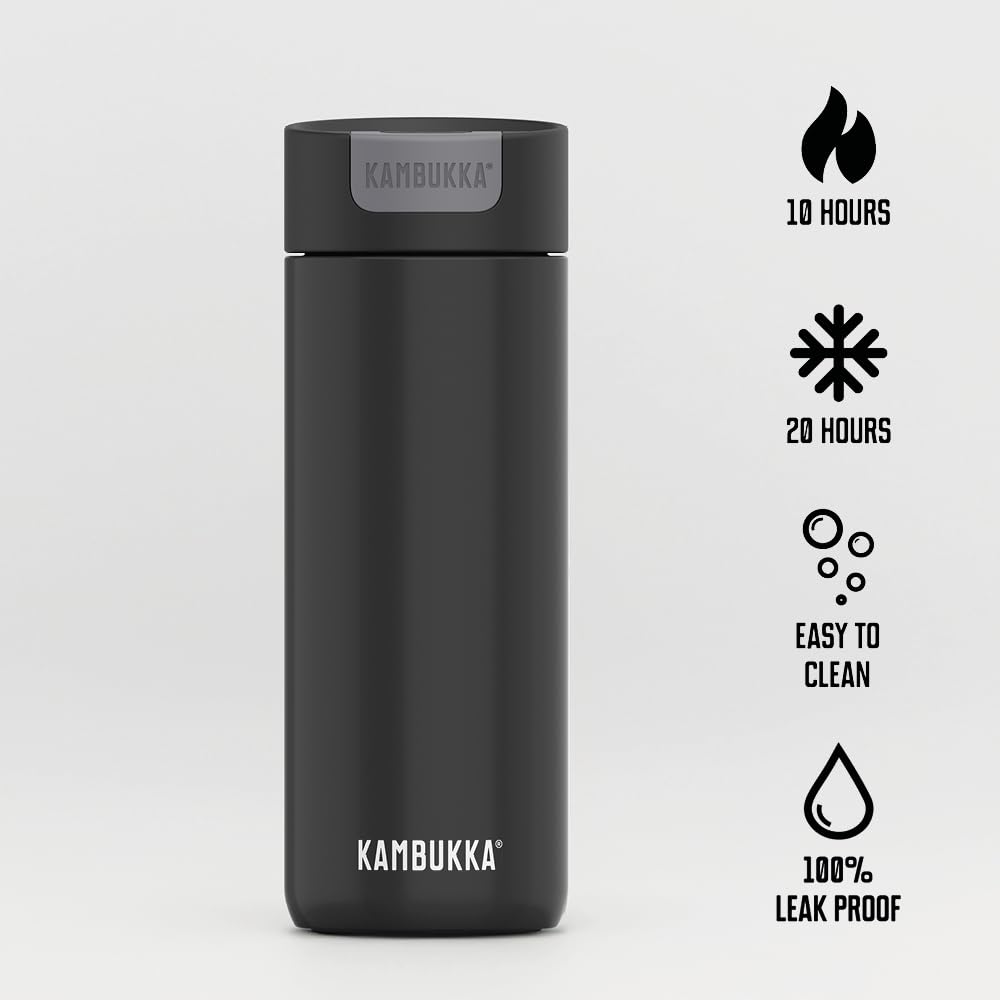 Kambukka Olympus 300ml / 10oz Stainless Steel Travel Mug - Image 2