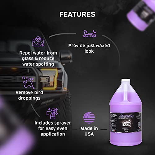 Lane's Show Room Shine Detailer Spray 1 galón miniatura 2