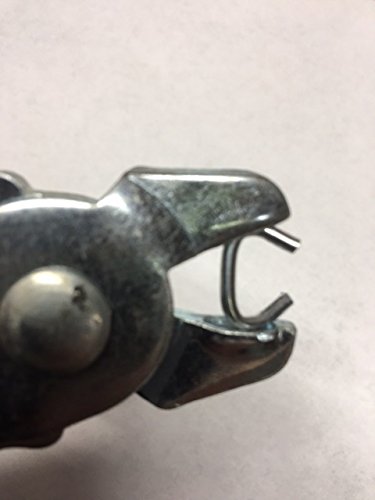 Pinze per anelli di maiale resistenti e 150 anelli di maiale zincati da 1/2 di Rabbitnipples. com