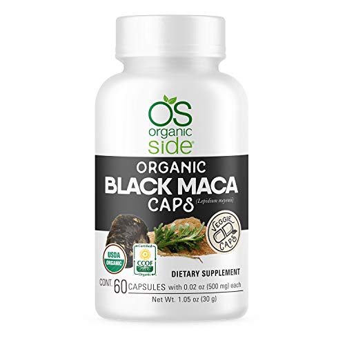 Organic Black Maca 60 Capsules - Ad…