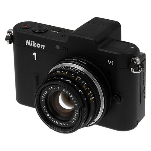 Amazon | Fotodioxレンズマウントアダプター、Leica MレンズからNikon