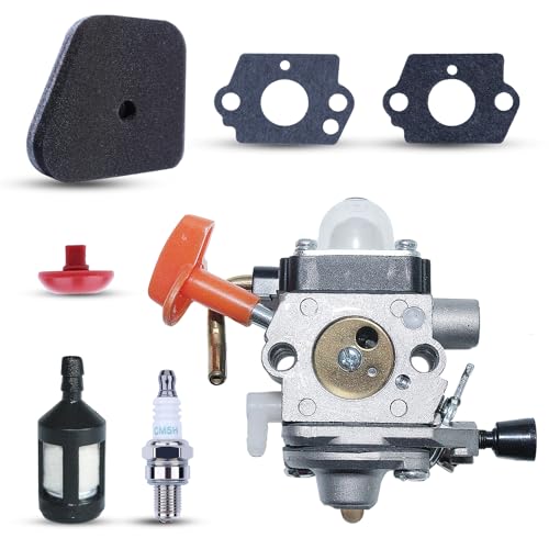 Haishine Kit de Carburador para Stihl FS87 FS90 R FS100 FS110 FS130 R FC 90 95 100 HL100 KM90 KM100...