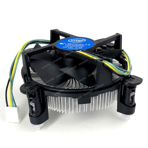 DJHAQDM Compatible para Intel E97379-003 CNFN7095T2 12V 0.2A 4-Wire Ventilador refrigeración