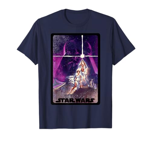 T-shirt Star Wars Luke et Leia idéal pour vos soirées cinéma et conventions geek