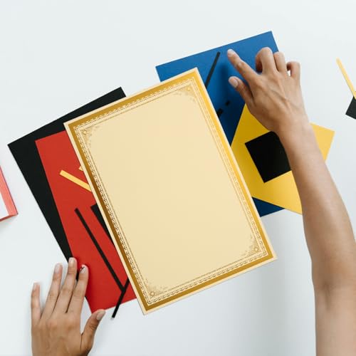 Papier Or A4 pour Diplôme de Cérémonie - Donnez de la Valeur à Chaque Distinction - 7