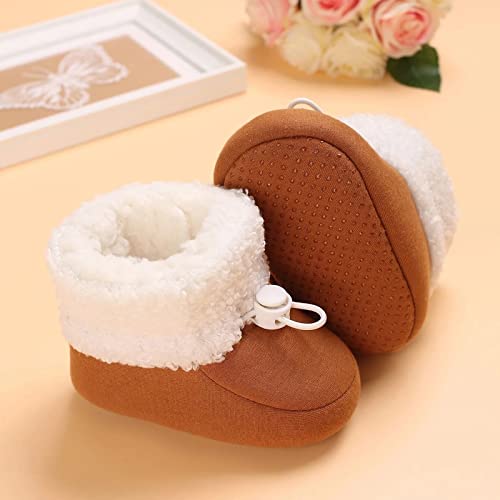 Boys Girls Snow Boots Winter Wool Lined Shoes Comfortable Slip On Walking Adjustable Boots Outdoor Hiking Shoes2