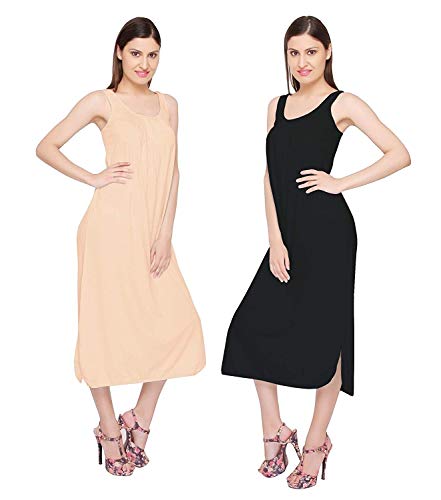 Image of TWGE Cotton Full Length Camisole for Women
