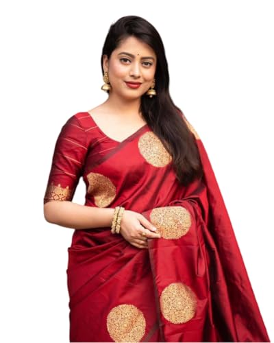 Image of Flosive Women's Kanchipuram Silk Saree