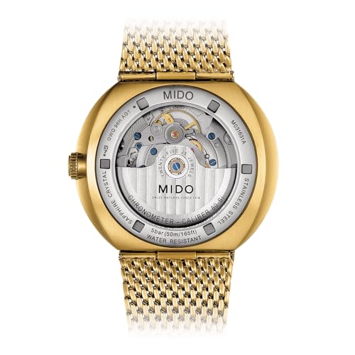 Image of MIDO Commander Icone - Swiss Automatic Chronometer Watch for Men - 42mm Stainless Steel Case - Integrated Bracelet
