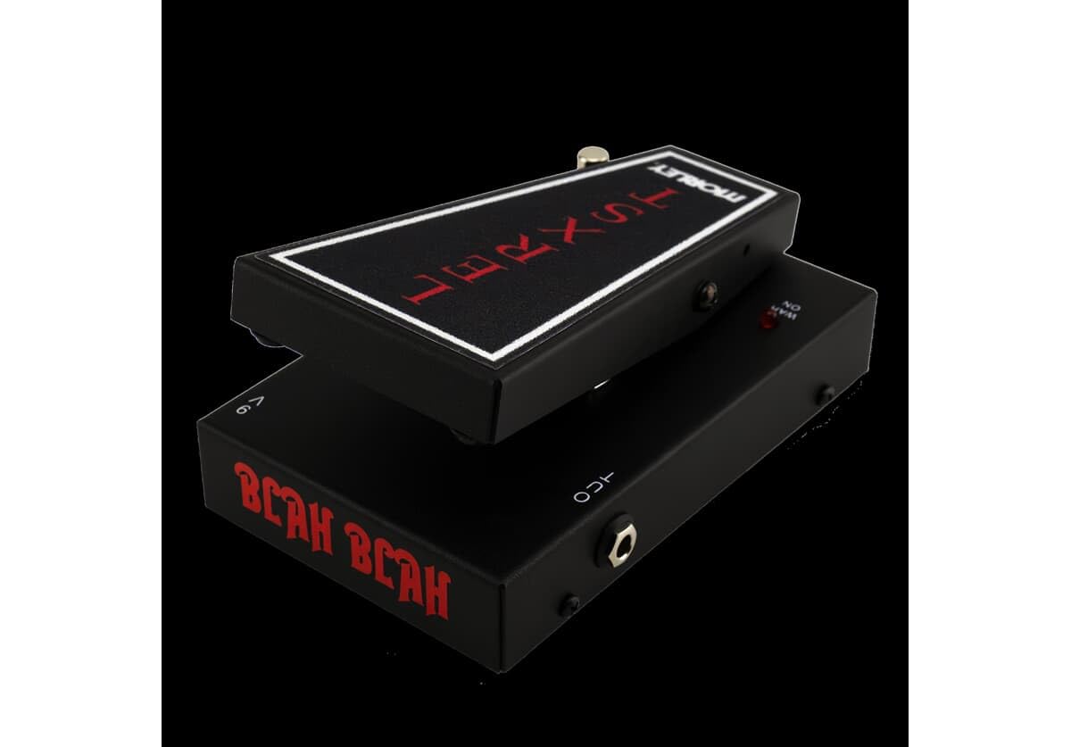 Morley LBB Lerxst Blah-Blah Wah, zuschaltbare dynamische Fitereffekte, entwickelt mit Alex Liefeson (Rush), Gitarreneffektpedal
