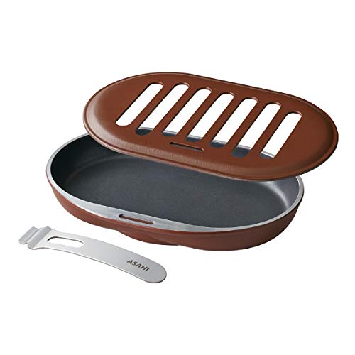 アサヒ軽金属 スペースパン＆スペースパンiアイ【美品】 Amazon｜アサヒ軽金属 日本製 グリルパン スペースパン (1~2人分