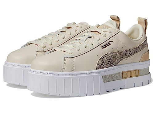 PUMA Mayze Luxe Baskets Confortables à Semelle Épaisse Contre la Fatigue