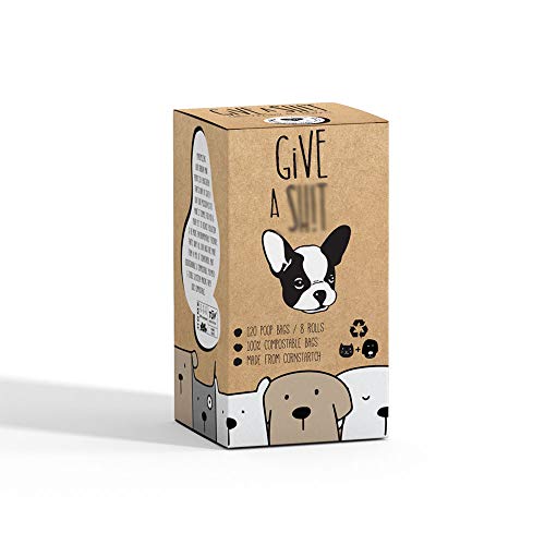 Compostable Dog Poop Bags | 10% to Charity | Biodegradable Vegetable Based |